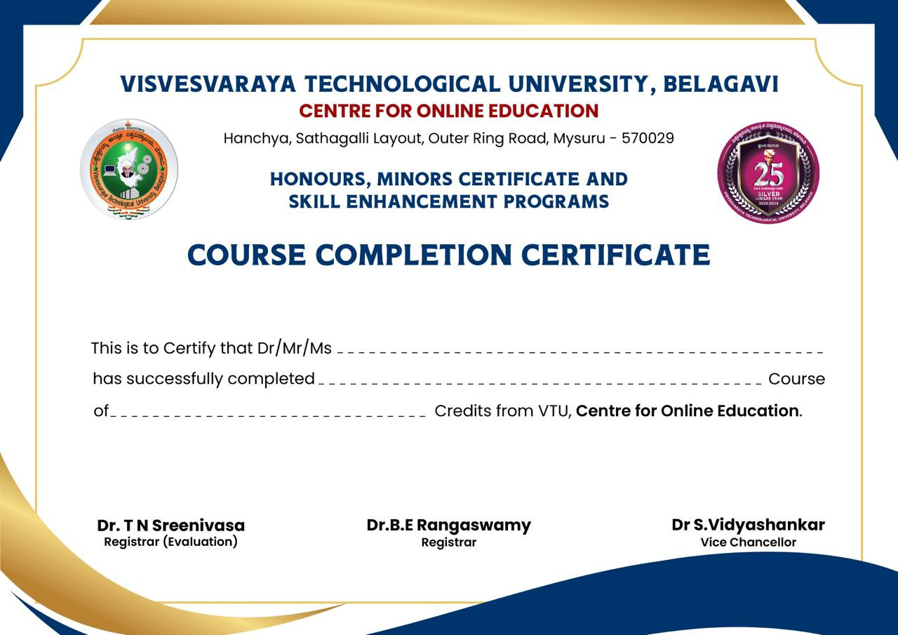 VTU Online Class - Program Details